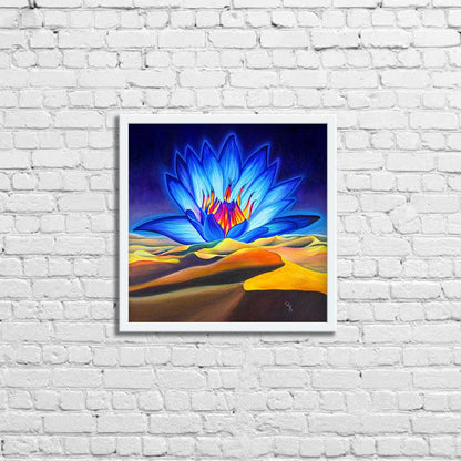 Blue Desert Lotus