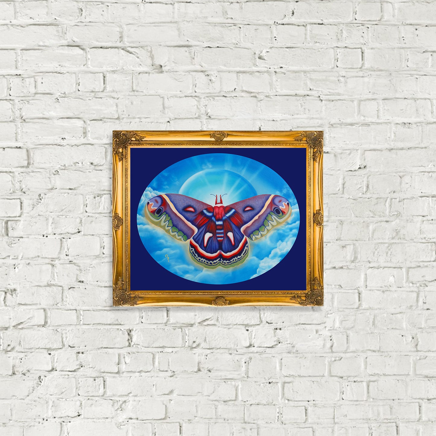 "Cecropia Moth" Print