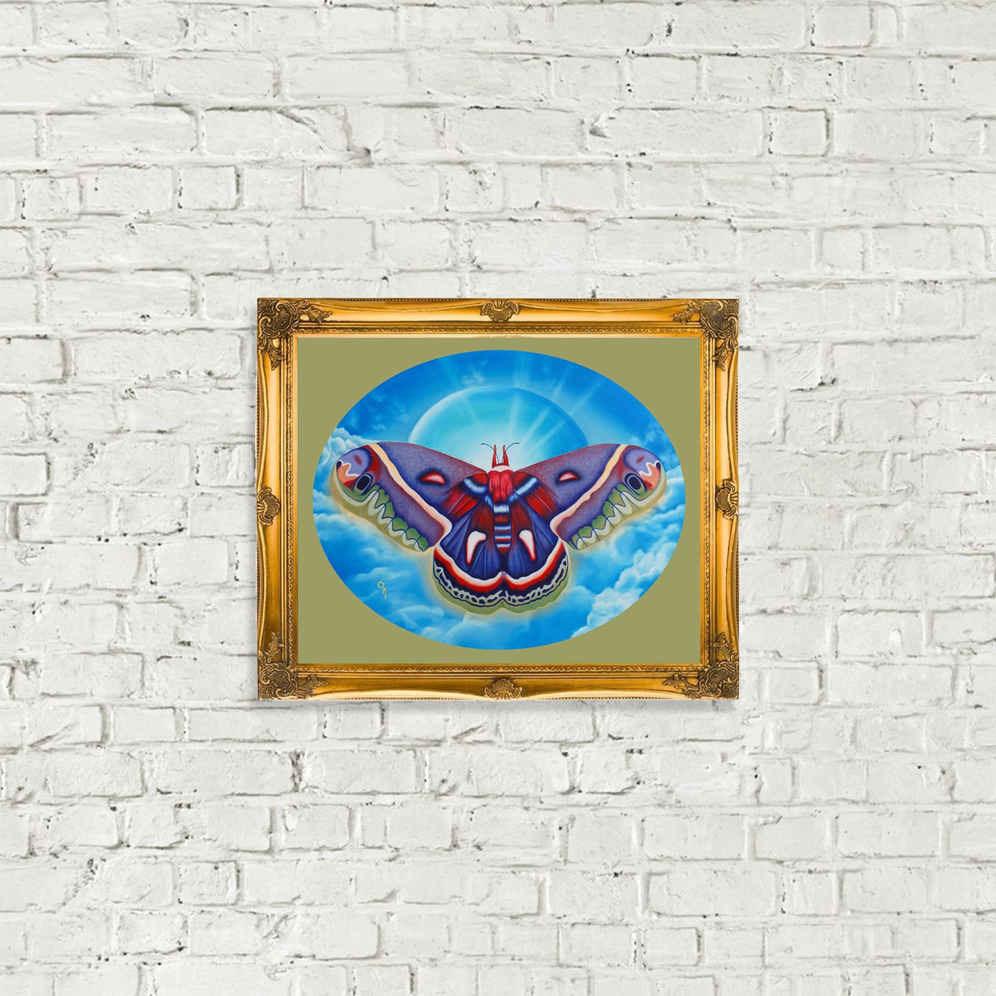 "Cecropia Moth" Print