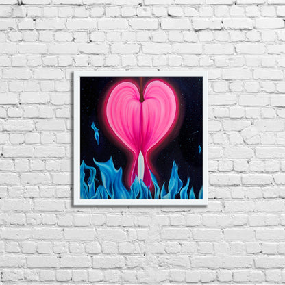 "Heart On Fire" Print