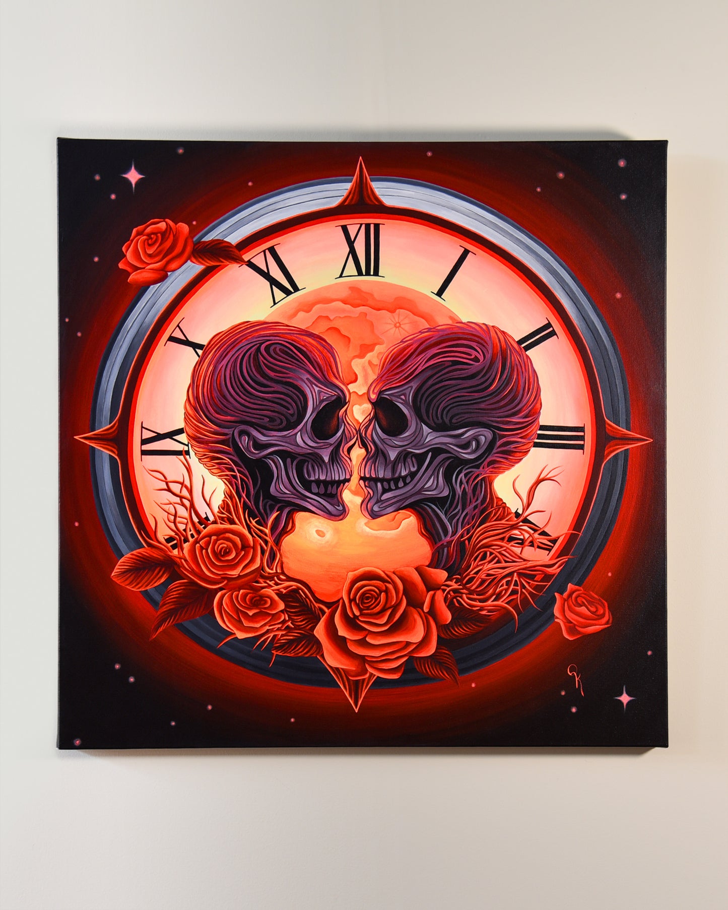 "Life & Death" Fluorescent Original