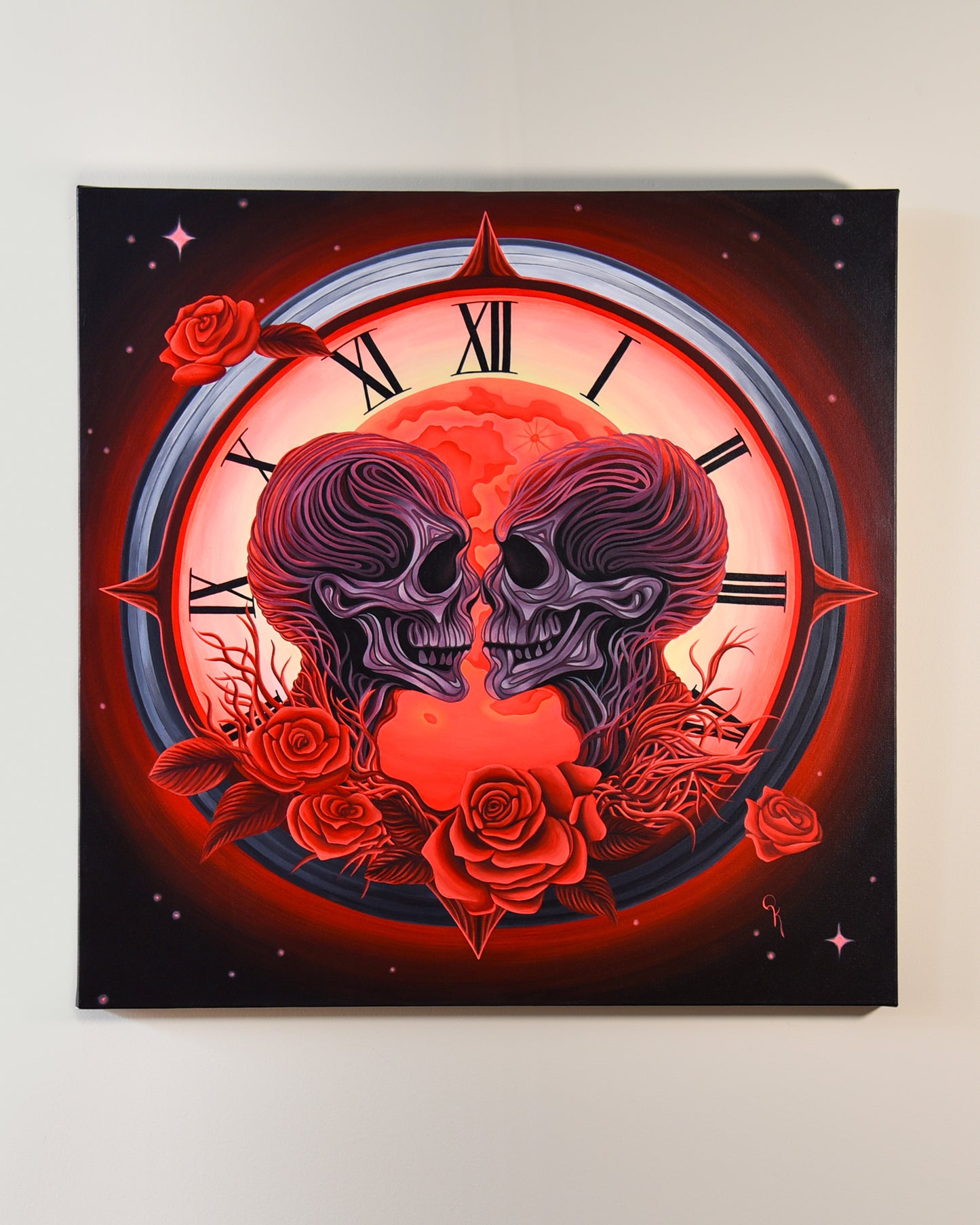 "Life & Death" Fluorescent Original