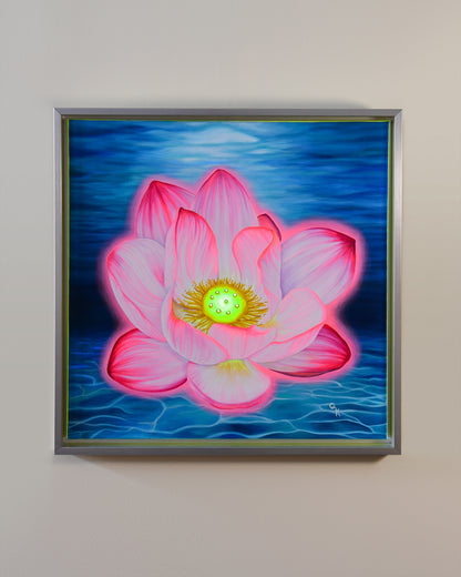 "Undersea Lotus" Fluorescent Original