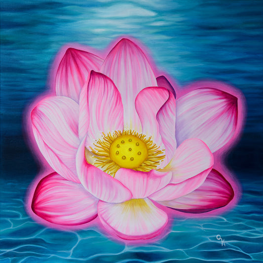 "Undersea Lotus" Original